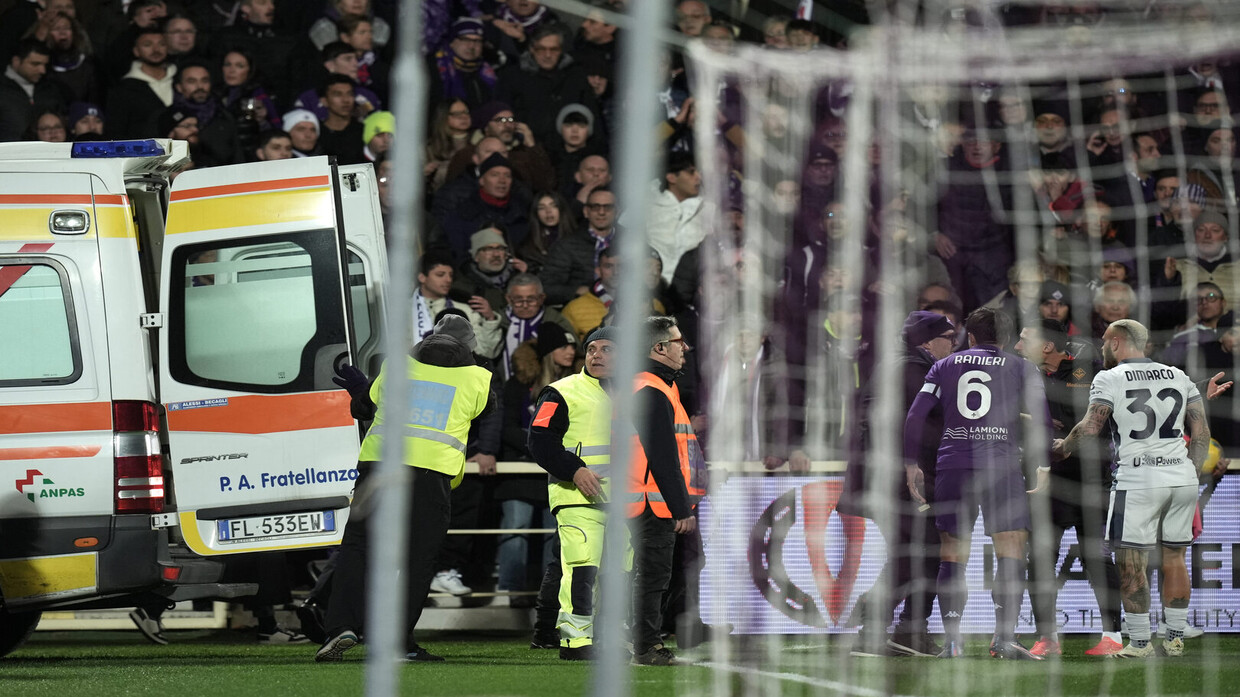 Fiorentina's Bove is awake and answering questions after the "horrific" fall (VIDEO)